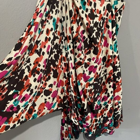 Nwt Bcbgmaxazria Sz medium M splatter print dress - Picture 6 of 8